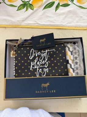 Dabney Lee 3 piece pouch set